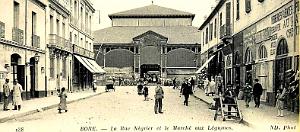 636- Bone - Rue Negrier et le marche aux legumes2